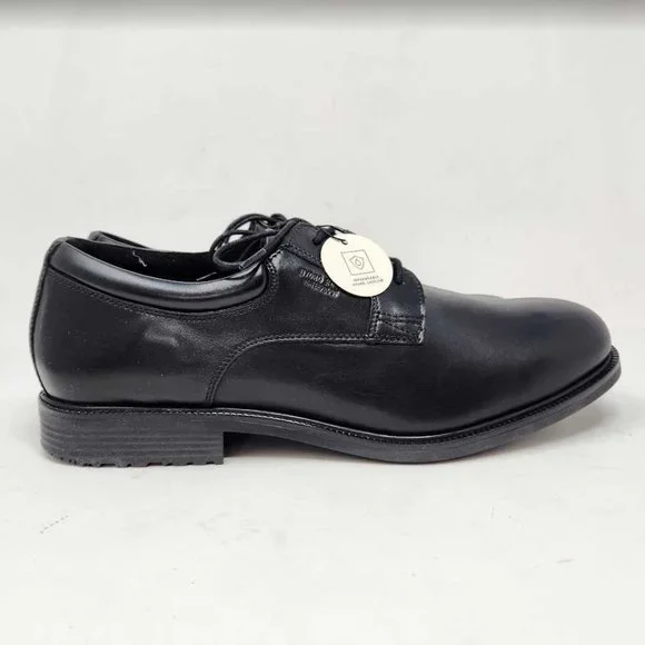 Rockport Vintage Black Leather Shoes. Size 11.5M Rockport Made in Italy Black Leather Oxford Dress Mens Lace  main image 4